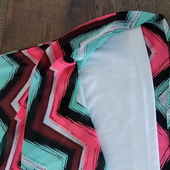 NWOT Unbranded Woman Dress lined  multicolor - Picture 5 of 5